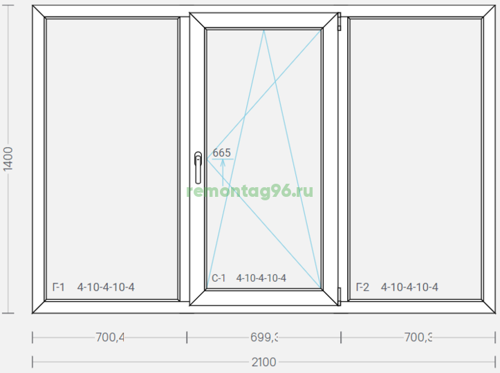 Профильная система Exprof Profecta 70mm