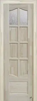 Дверь остекленная ДГО в/с неокрашенная Классика 1 сорт