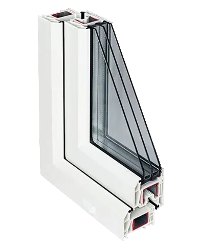 Профиль VEKA в разрезе